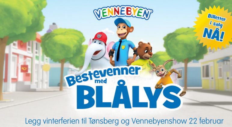 Vennebyen - Bestevenner med Blålys