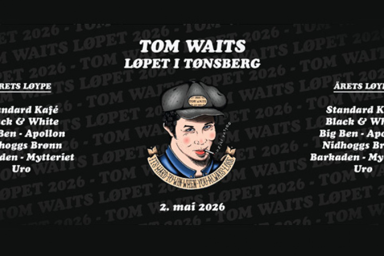 Tom Waits-løpet i Tønsberg 2026